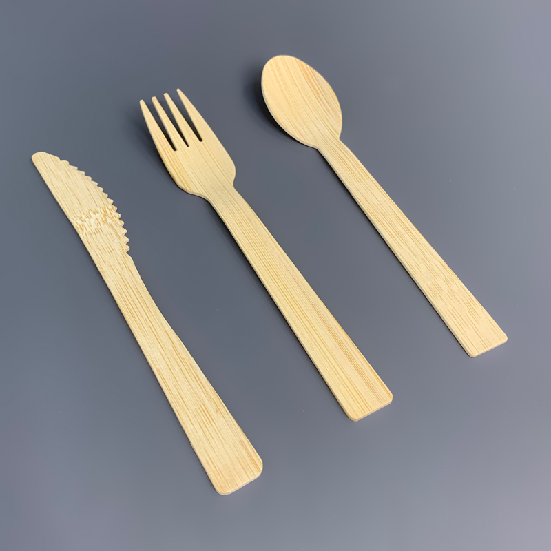China Bamboo Flatware Knife Fork Spoon Cutlery Manufacturer