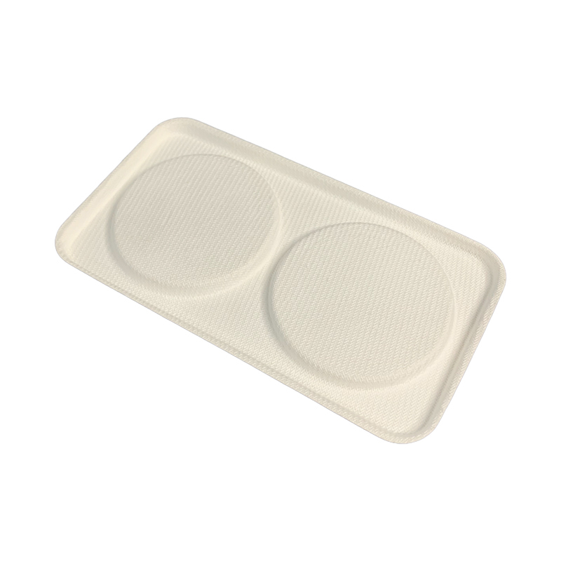 Compostable Bagasse Mini Pastry Tart Case