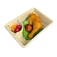 Disposable Bagasse Plates Compostable Takeaway Containers