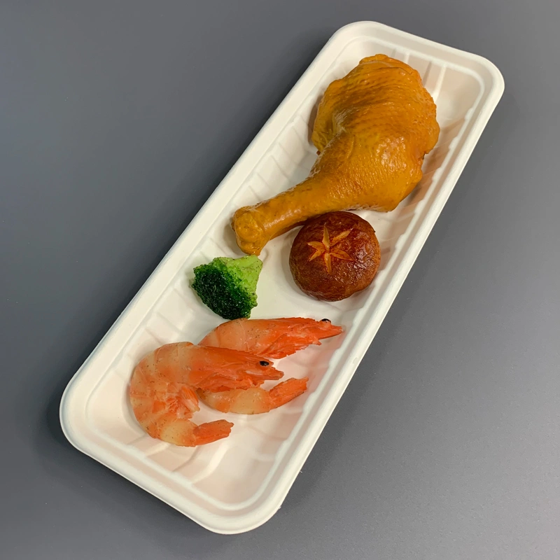 Eco-friendly Bagasse Sushi Party Tray