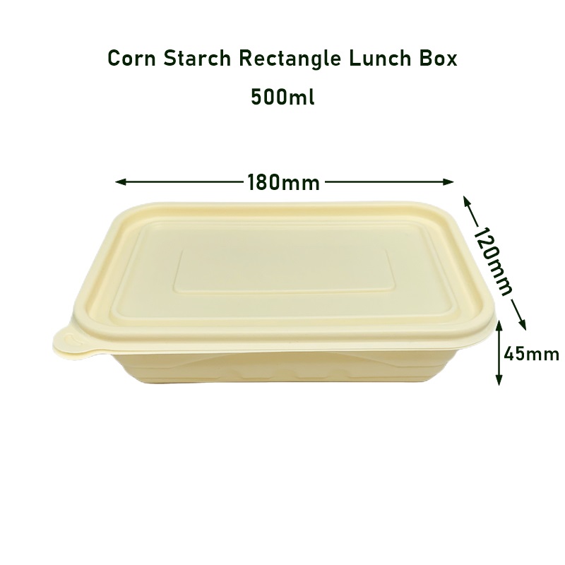 500ml Cornstarch Meal Lunch Box
