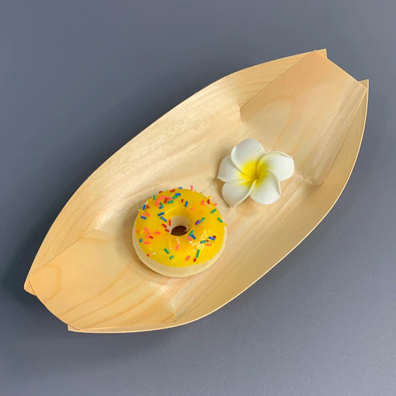 Disposable Wooden Sushi Boat