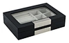 Cufflink Box Wooden Black