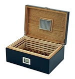 custom color wooden cigar humidor