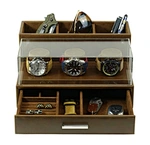 Multifunctional watch jewelry holder box