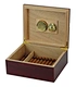 Holds 15-25 Cigars - Gift For Men Cigar Humidor
