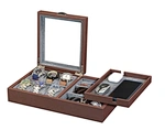 Valet Tray Pu Leather Tray Organizer
