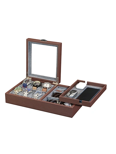 Valet Tray Pu Leather Tray Organizer
