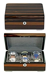 high-gloss piano finish wood watch box
