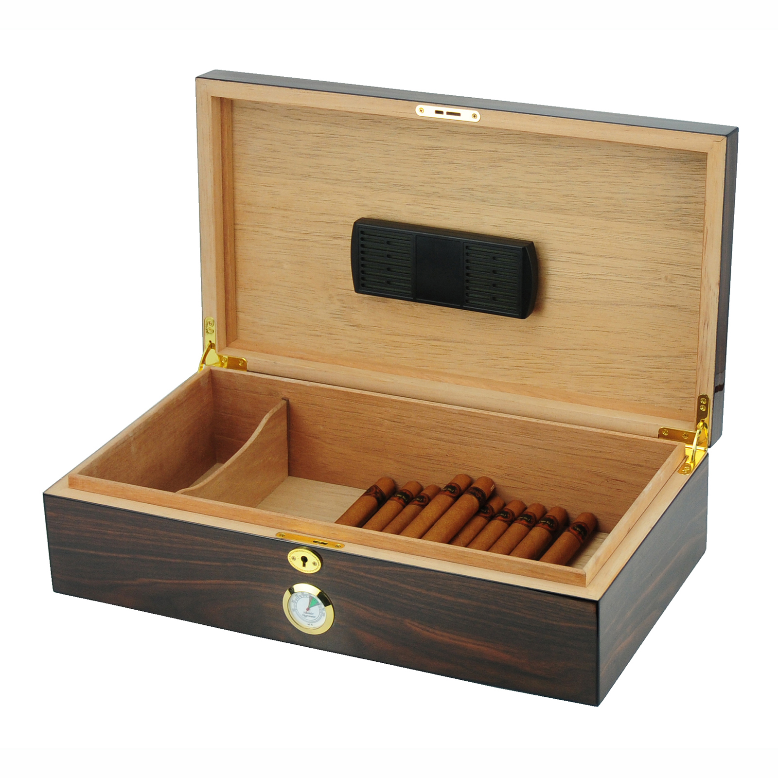 Walnut Wooden Cigar Box