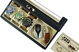 Handcrafted leather watch box