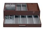 Valet Tray Pu Leather Tray Organizer
