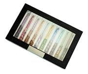 Wooden Crochet Hook Collector Box