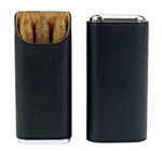 3 Finger Travel Portable Cigar Carrying Case