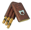 Custom Logo Leather Cigar Humidors