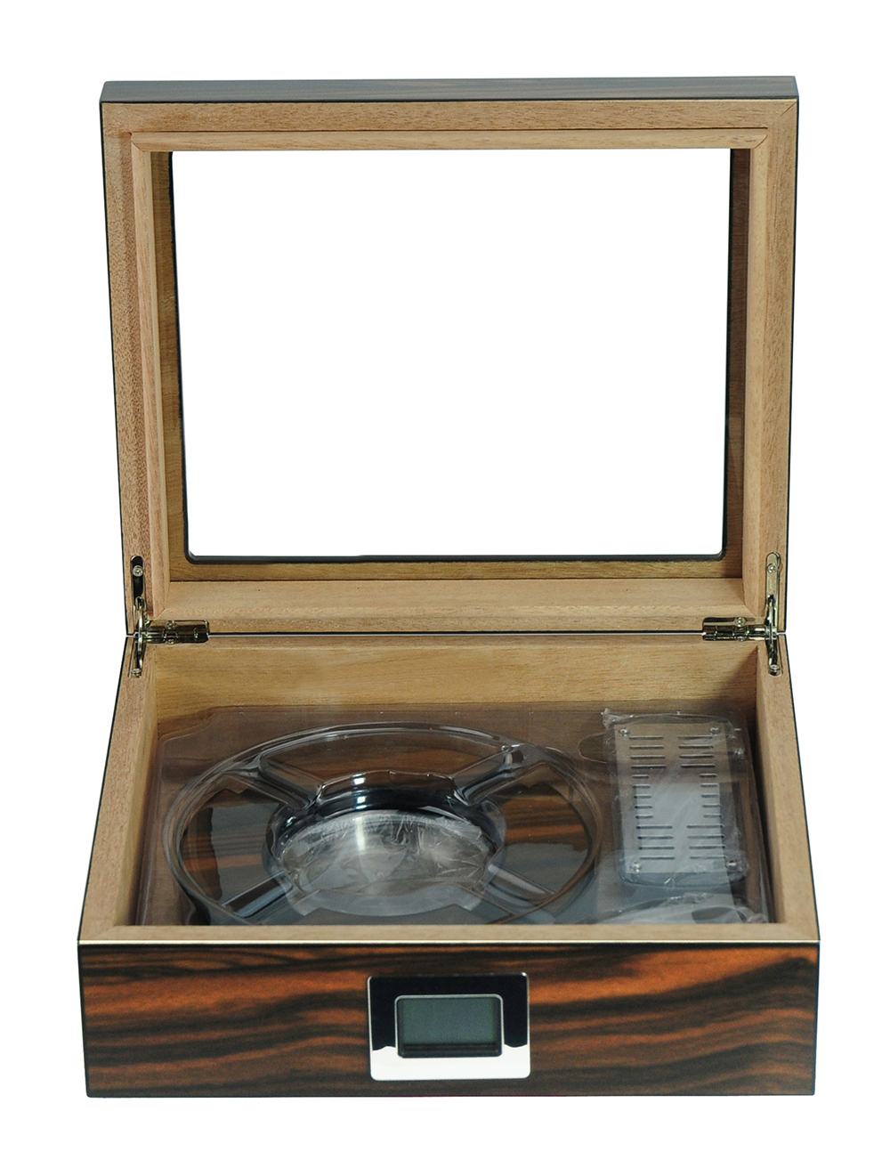 Wooden Cigar Humidor Set