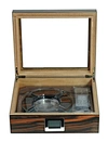 Wooden Cigar Humidor Set