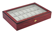 personalised glass top watch box