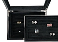 72 Paris Cufflink Box Wood
