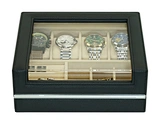 leather watch jewelry display box