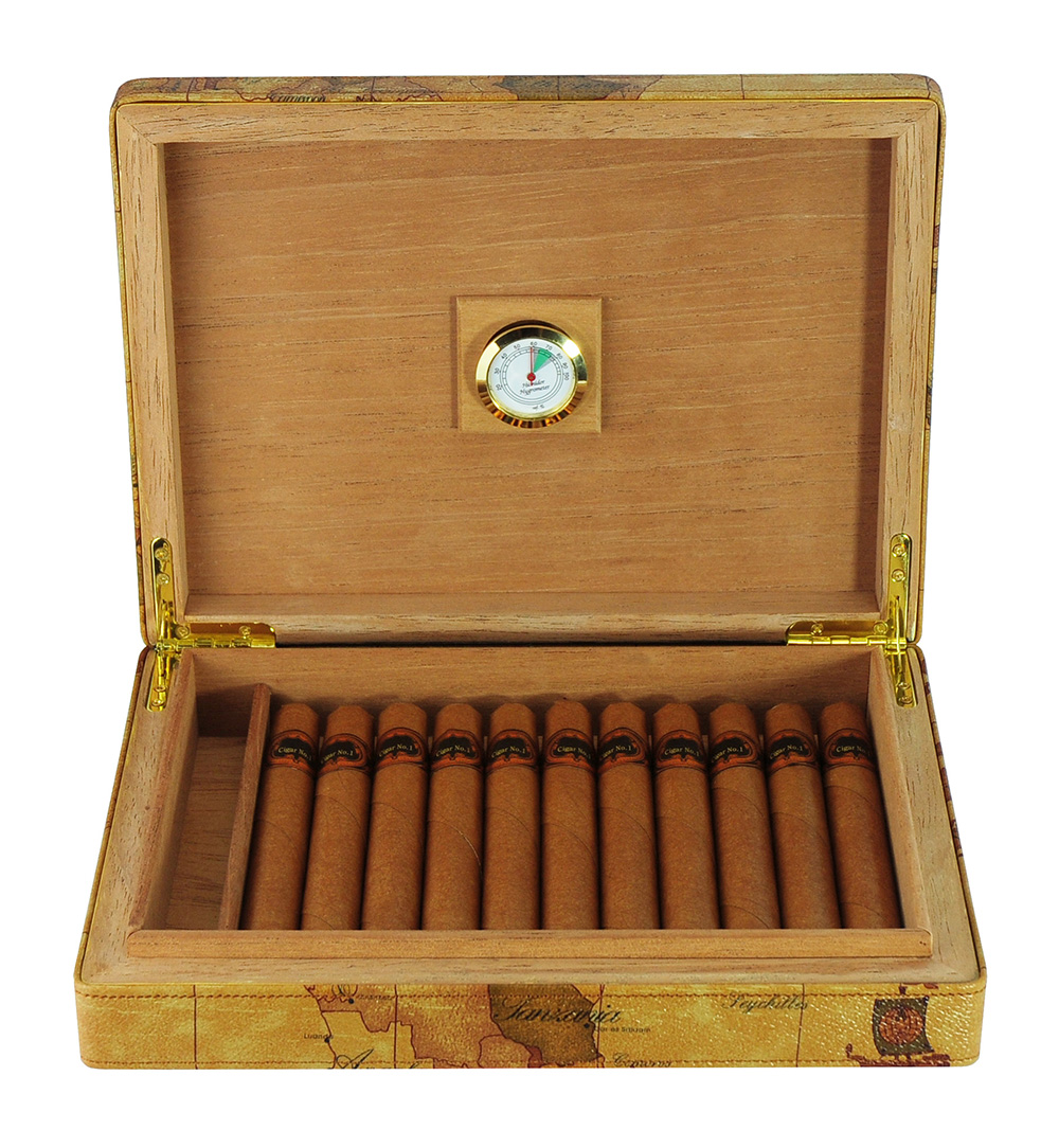 Leather Travel Cigar Case