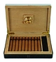 Small Black Humidor