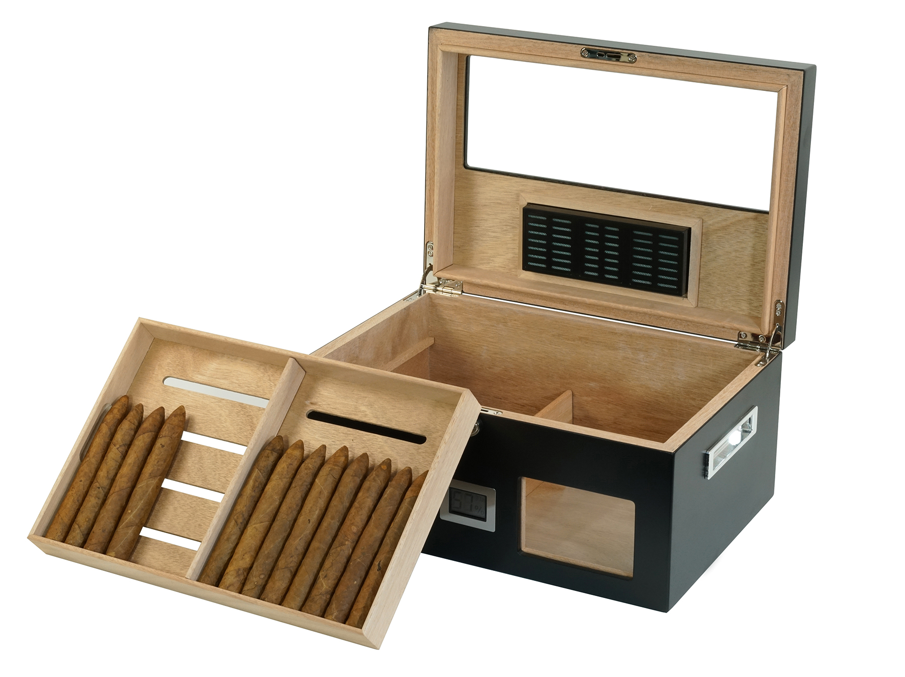 Well Sealing Cigar Box