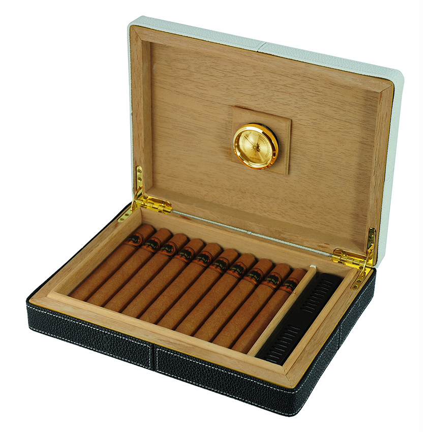 Small Black Humidor