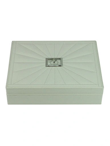 White Cigar Humidor Box