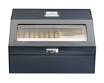 Top Sales Fashionable Large Wooden Cigar Humidors Desktop Cigar Case