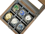 Luxury wooden watch box packaging