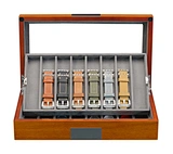 Watch band strap box packaging holder organizer