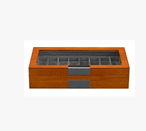 Luxury custom wooden watch band strap box