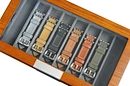 Wooden watch band strap box