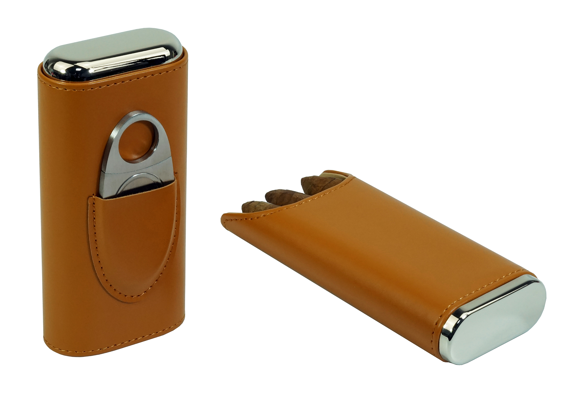 Portable Leather Cigar Cases For Men