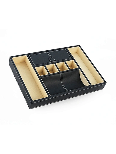 Leather Mens Valet Tray
