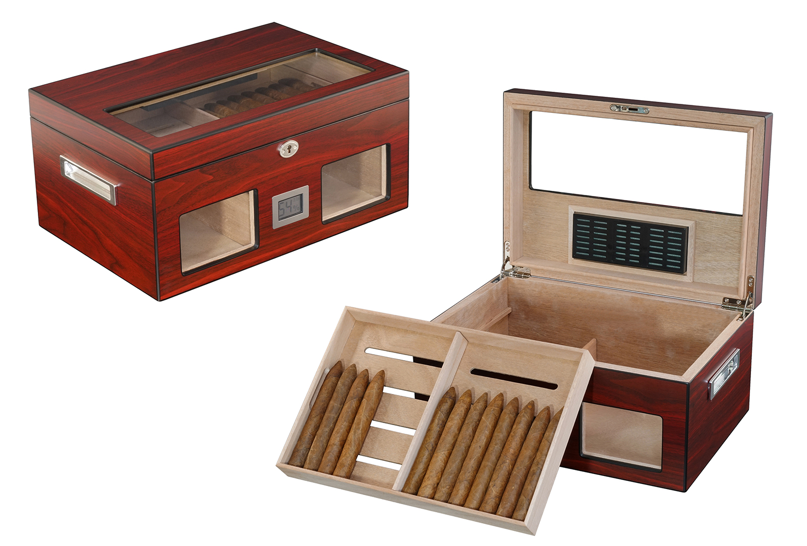 Well Sealing Cigar Box