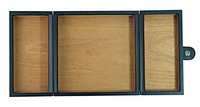 Black Leather Cigar Box Case