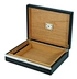 Wood Lined Leather Cigar Case