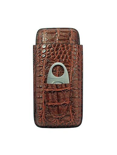 Portable Leather Cigar Cases For Men