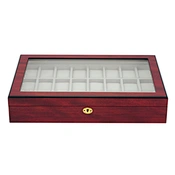 Sonny 24 Slots Cherry Wooden Watch Box