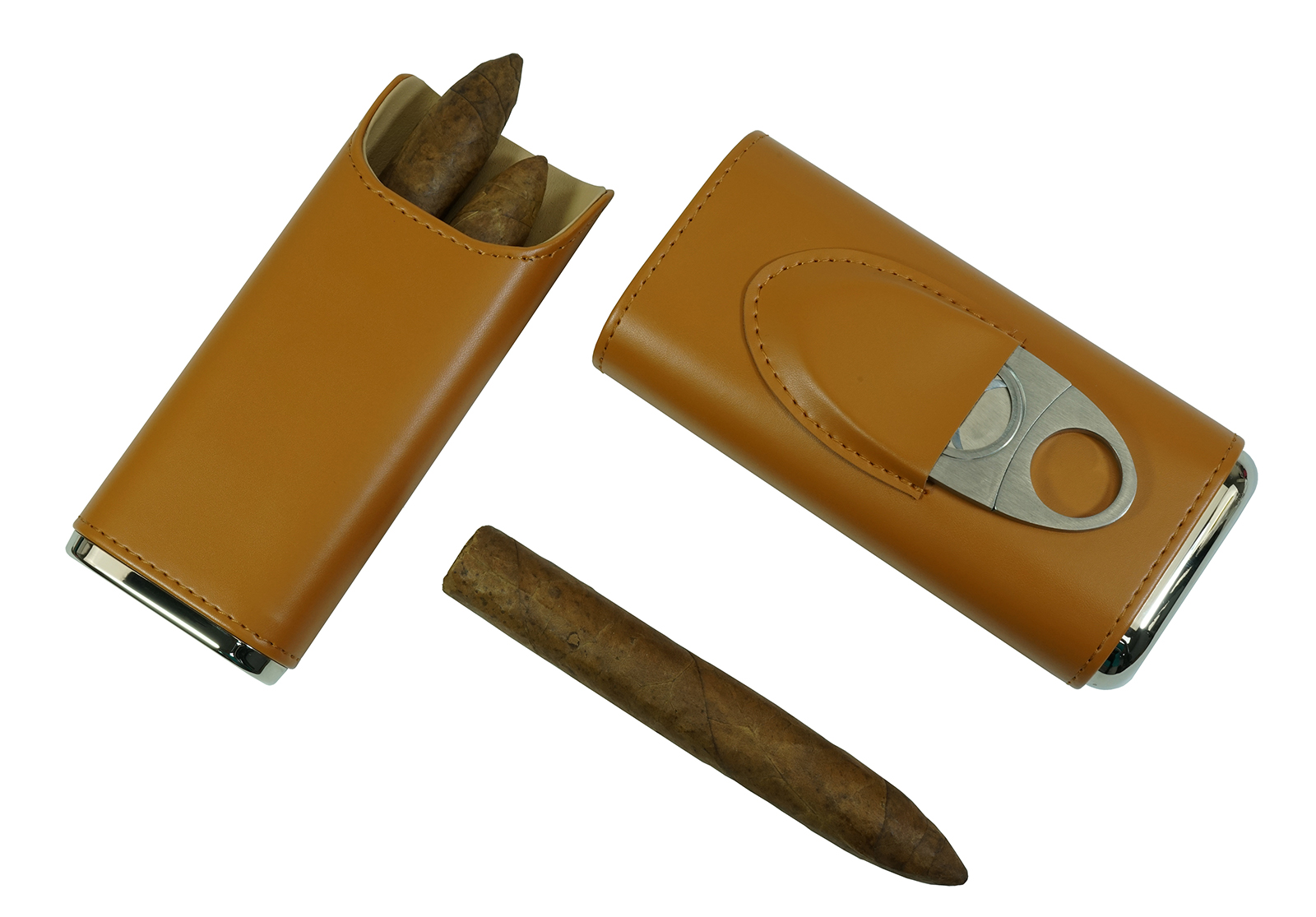 Custom Logo Cigar Case
