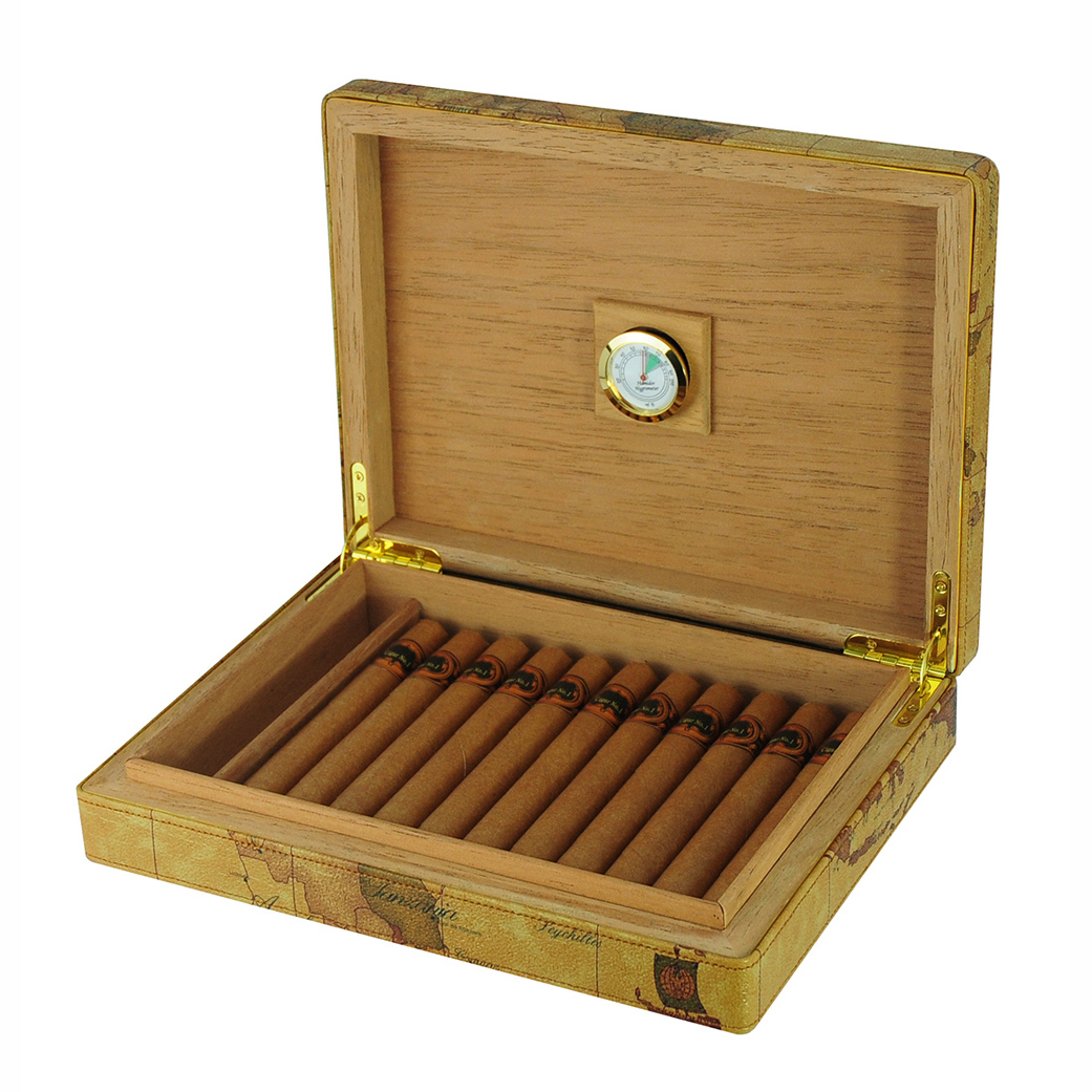 Leather Travel Cigar Case