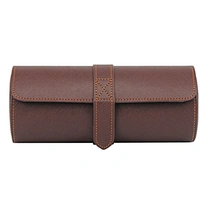 leather watch travel case