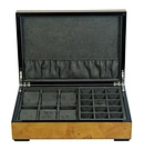 Two Tier Watch Box Organizer For Men