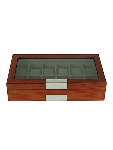 mahogany watch case