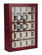 mens watch box wood