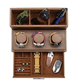 Leather Watch jewelry display organizer box