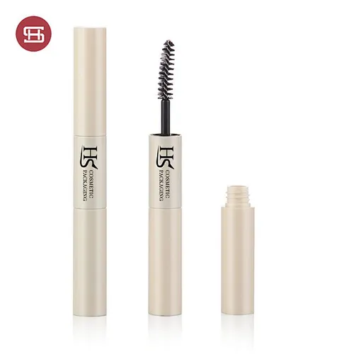 Hot sale OEM lash makeup cosmetic eyelash double end plastic custom empty private label mascara tube container packaging