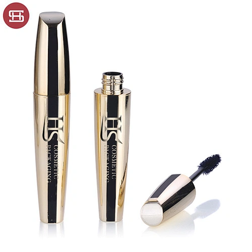 Hot sale OEM lash makeup cosmetic luxury gold plastic custom empty private label mascara tube container packaging